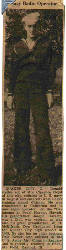 Donald Keller of Quaker City